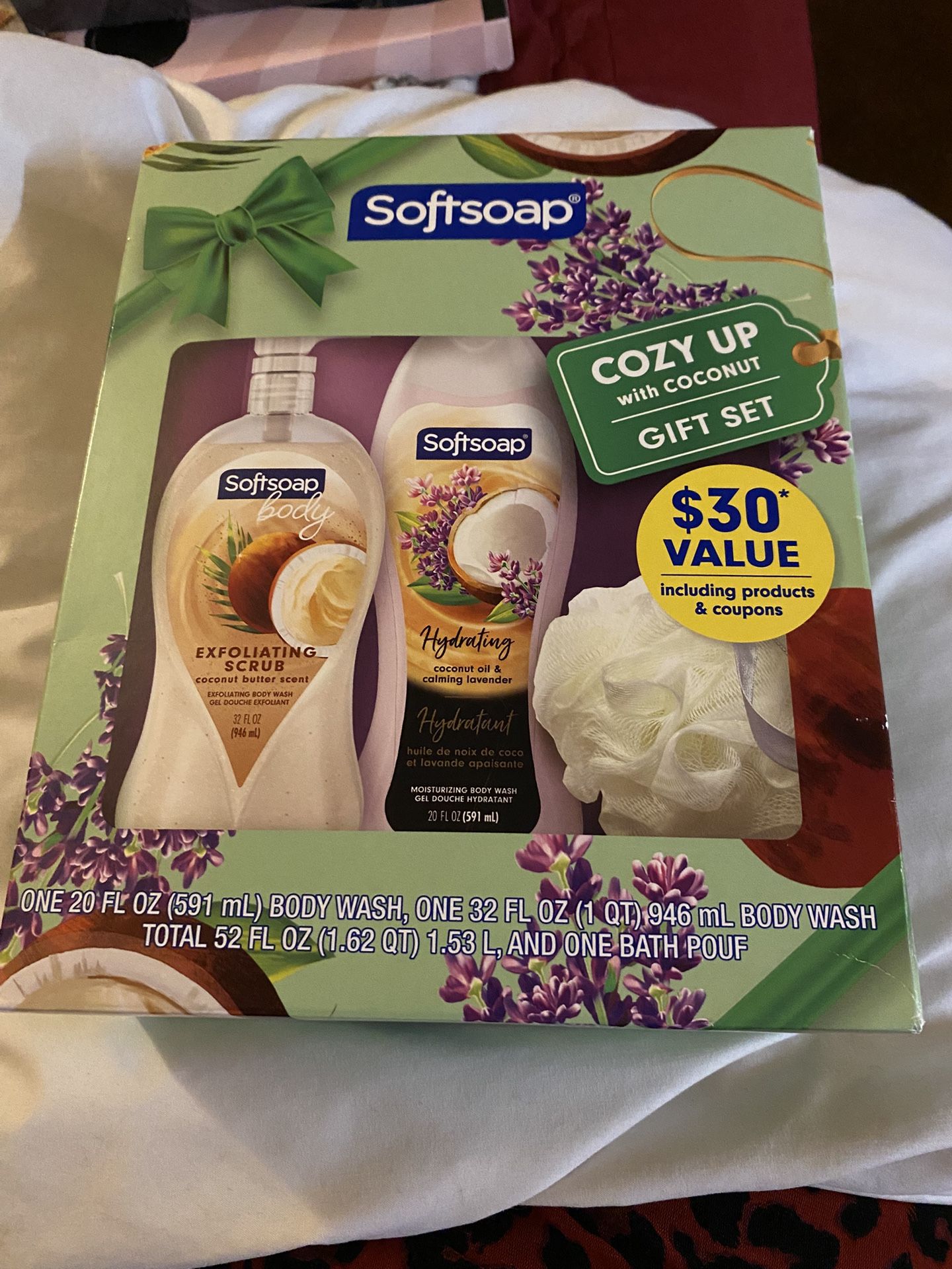 New 3 Piece Softsoap Gift Set