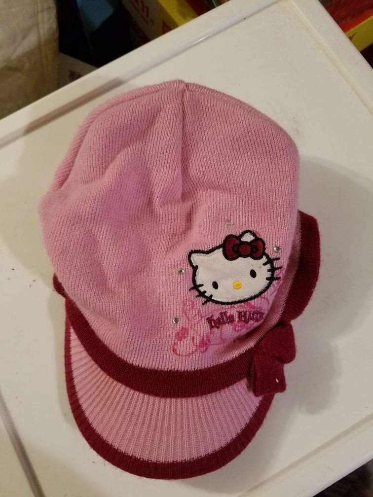 Kid Hello kitty winter hat