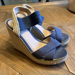Wedge Espadrille Sandals (size 7)