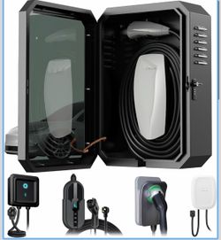 Wall-Mounted EV Charger Protection Box
