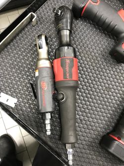 Snap on air ratchet