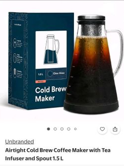Coffee or Tea cold brew maker