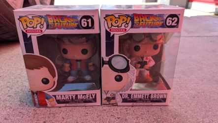 Funko Pop Back to the Future Set #61 & #62