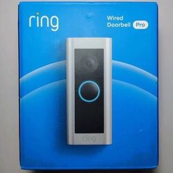 Ring - Wired Doorbell Pro Smart WiFi Video Doorbell - Satin Nickel