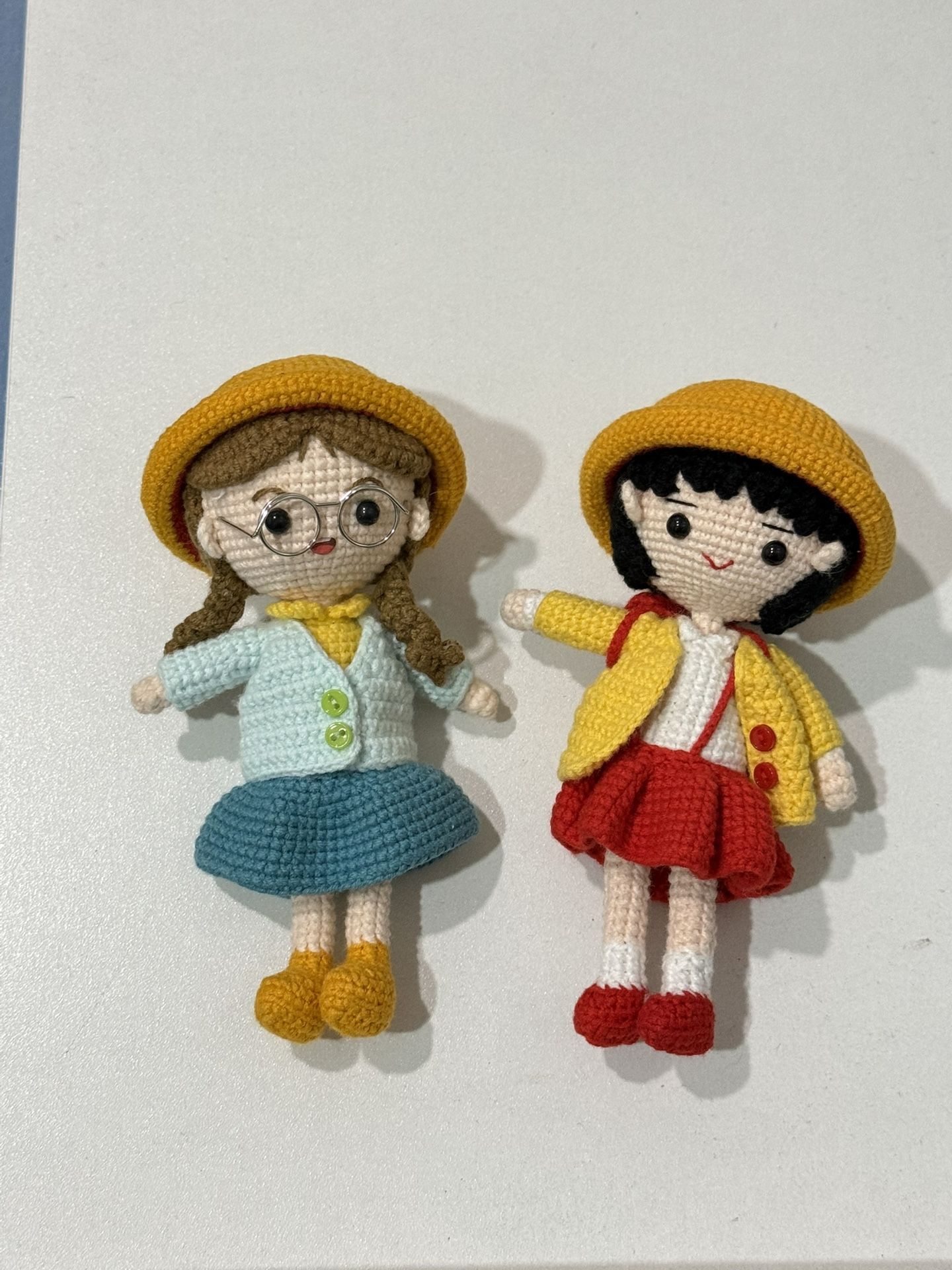 Handmade with Love: Cute Crochet Chibi Maruko-chan & Tama-chan Dolls!