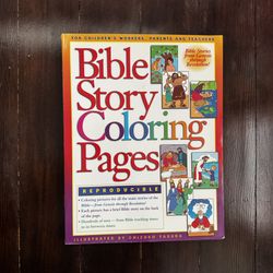 Bible Story Coloring Pages, Gospel Light, Illustrated By Chizuko Yasuda