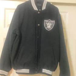 NFL Raiders Men Jacket (LARGE)