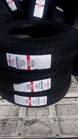 st225 75 r15 trailers tires 4pcs new 10ply ...$260