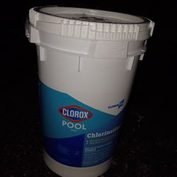 CLOROXPRO Chlorine: 3" Jumbo Tablets, Bucket, 50 lb