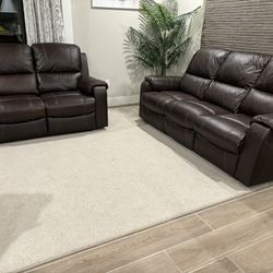 Recliner Loveseat and Sofa