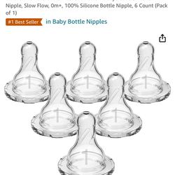 Dr Brown’s Level 1 Nipple 12 Count New