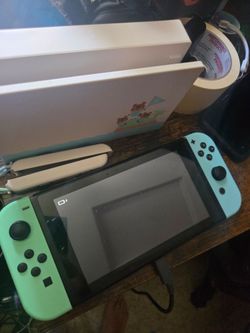 Switch 1 animal crossing edition and Legends ZA