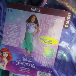 Litte Mermaid Dress Size 6/6x