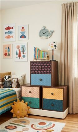 3 two drawer dressers