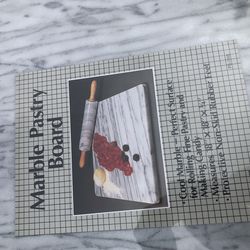 Marble Pastry Board 18x18x3/4