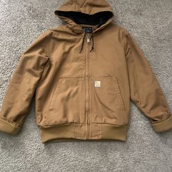 Men's peanut butter Carhartt coat