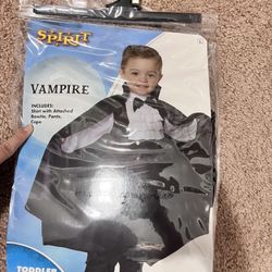 Vampire Costume 2t 