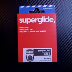 Superglide Glass Skates “TYPE-S” For Logitech Superlight Models “for Mouse”