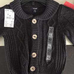 BOYS SIZE 12 MONTHS KIABI SWEATER
