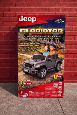12V Jeep Gladiator Rubicon Toy