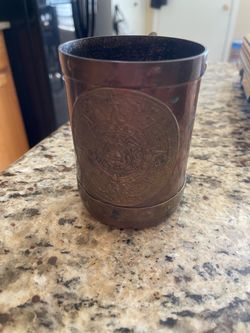 Brass mug