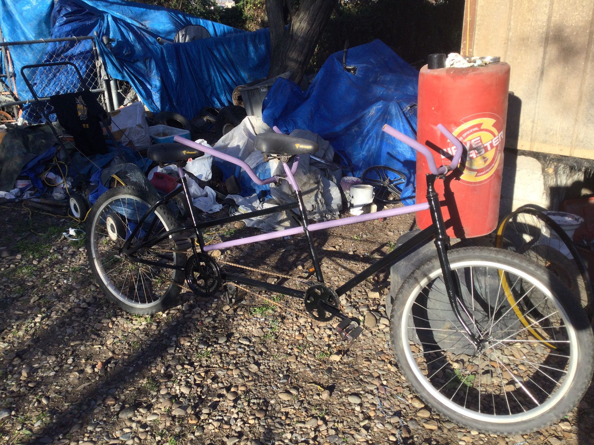 Old School To Person Bike