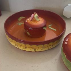 Chili Pepper Serving Dishes