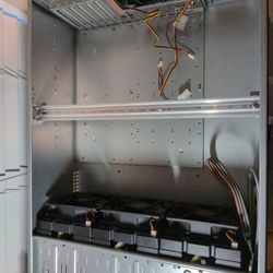 Rosewill 4U Server Chassis/Server Case/Rackmount Case, Metal Rack Mount Computer Case with 12 Hot Swap Bays & 5 Fans Pre-Installed (RSV-L4412) Black