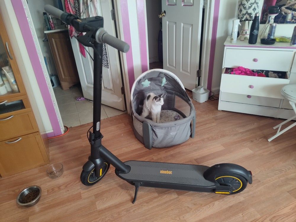 Segway Ninebot Electric Kick Scooter
(MAX) 18-22mph Range 44 Miles If Your Interested To Buy Call (contact info removed) Cause I Have No Wifi