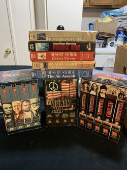 History channel And A&E VHS 