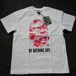 P*ink Bape Shirt (size medium)