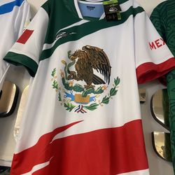 Nueva Jersey De Mexico Tricolor 