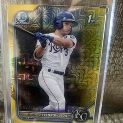 2022 topps mojo baseball card 52/75