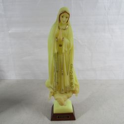 Our Lady of Fatima Luminous Glows In The Dark Statue 14" Tall

