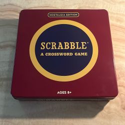 Board Game : Scrabble, Nostalgia Edition 