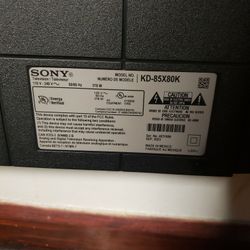 Sony KD-85x80K