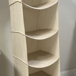 The Container Store 5-Compartment Hanging Closet Organizer