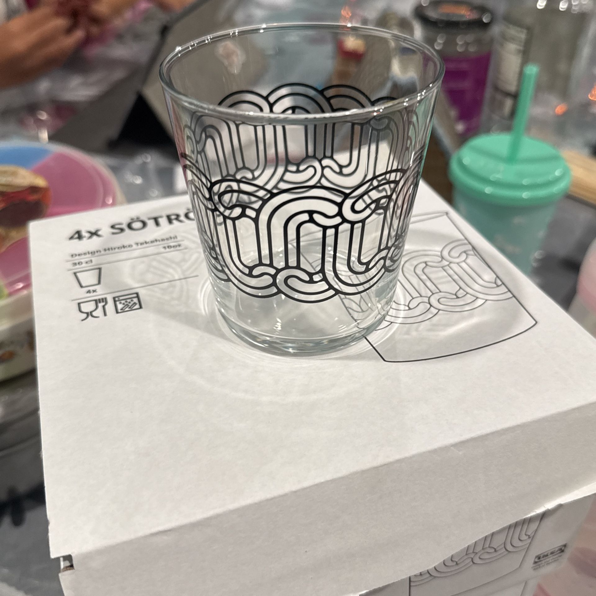 Ikea Glass Set (8 Piecea) New Never Opened