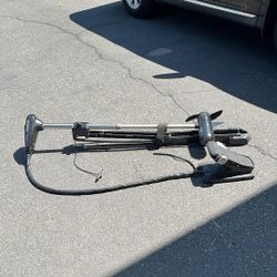 Foot operated bow mount trolling motor