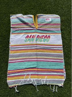 New San Diego Padres City Connect Poncho (2 available)