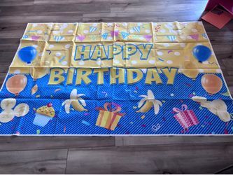 Birthday banners