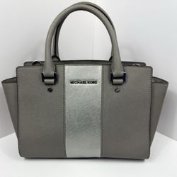 Michael Kors Selma Center Stripe - Medium Bag