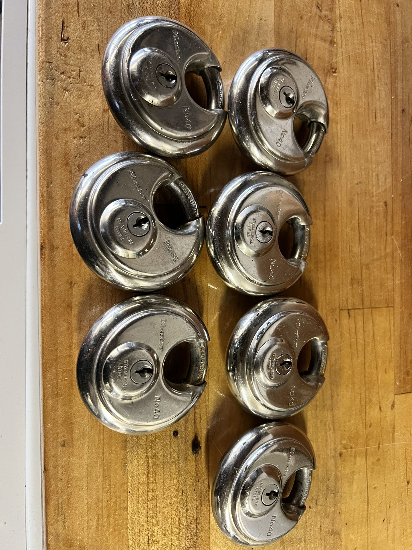 Pad Locks, Different Kinds Locks With Keys