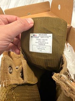 Navy boots Size 10R