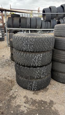 4 Used 275/65R20 BFG K03