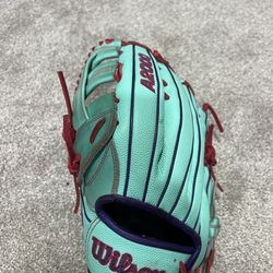 Left Handed Wilson A2000 Outfield Glove