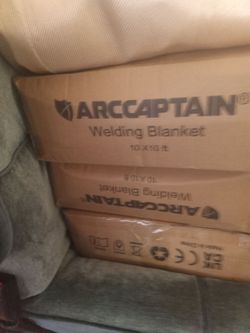 four welding blankets 10x10  $ 160.00 for all four