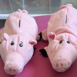 Toy Story Hamm  and Dino Hand Puppets