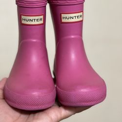 Little Girl Hunter Rain Boots