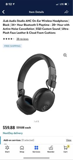 New Jlab Audio Studio Wireless Headphones